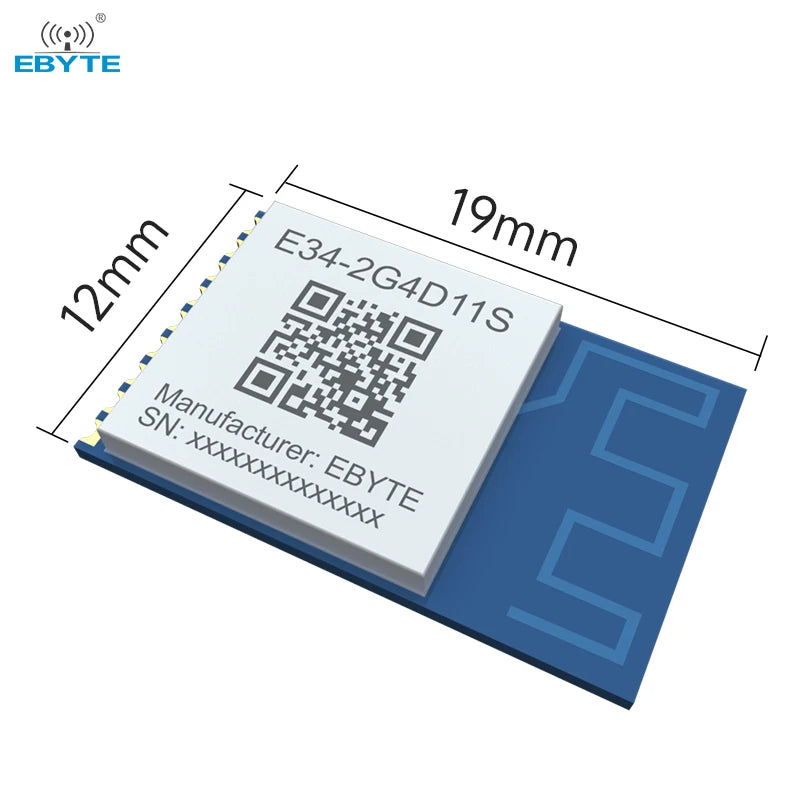 Ebyte E34-2G4D11S automatic frequency Serial port data receiving and transmit full duplex wireless 2.4GHz module