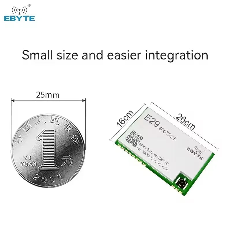 Ebyte E29-400M22S 5km long range Wireless Serial Port Transmission uart module modules Spread Spectrum receiver transmitter