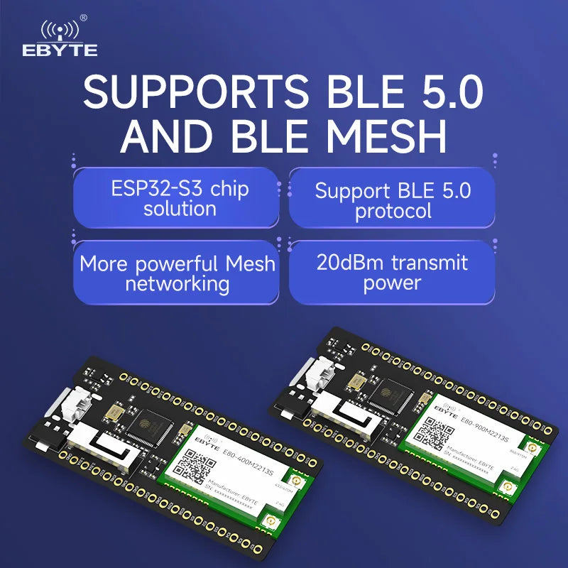 Ebyte EoRa-HUB-900TB 915MHz MCU System-on-chip LoRaWAN One-Channel Hub ESP32-S3+LR1121 Dual-band LoRa Module Development Boards