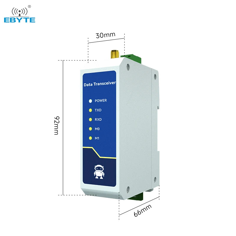 Ebyte E95-DTU(900SL30-232)10km 30dBm Support Modbus and other protocols 868MHz LoRa RS232 wireless data transmission radio dtu