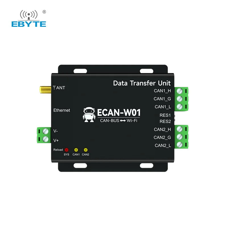 Ebyte ECAN-W01 TCP gateway protocol conversion communication serial device server Modbus Gateway can to wifi