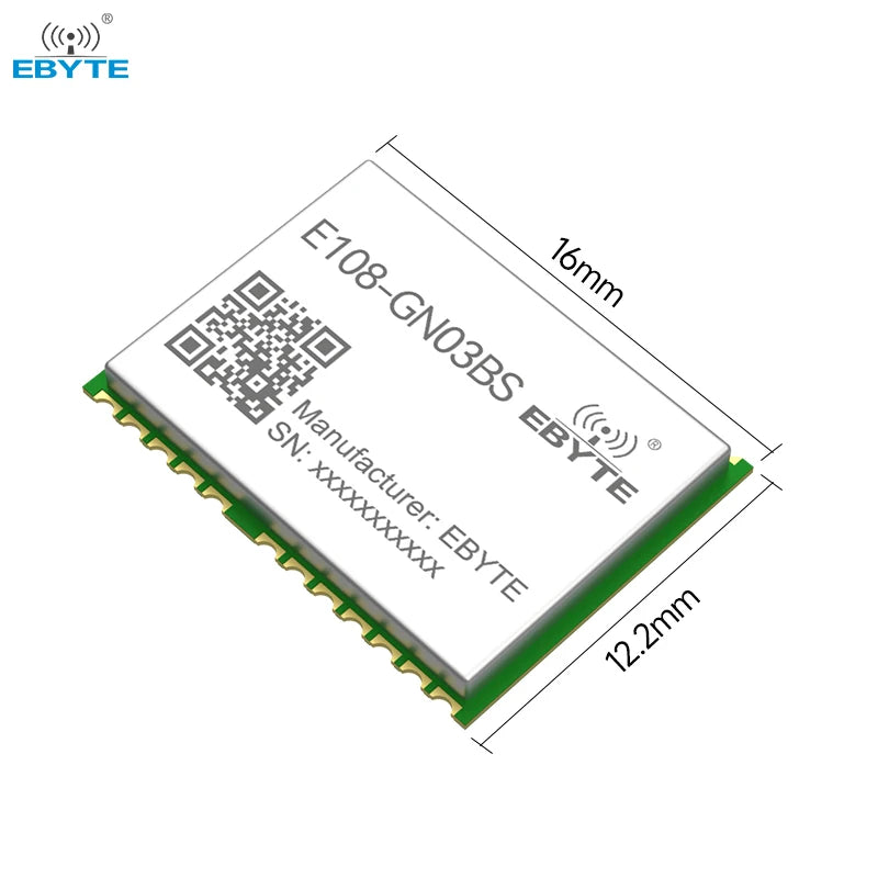 Ebyte E108-GN03BS SOC AT6668B Chip Single Beidou Satellite System Navigation Module BDS Single Beidou Positioning Module