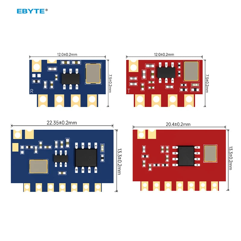 Ebyte E160 Series Superheterodyne Wireless Transmitter and Receiver Module High-performance RF Module 14/17dBm 433MHz OOK/ASK