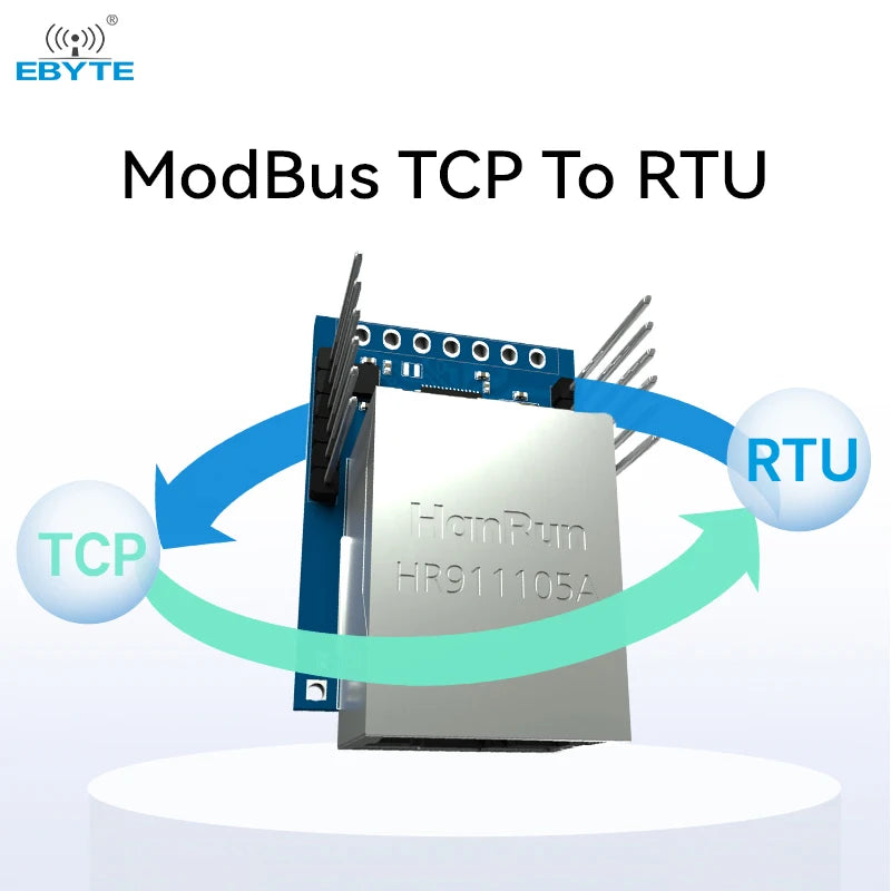 Ebyte OEM ODM NT1 5.5V RJ45 interface  Serial Port to Ethernet Network Module TTL Transmission Module