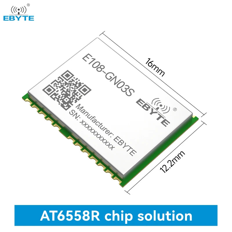 Ebyte E108-GN03S Low power consumption UART interface AT6558R chip GNSS Multi mode satellite positioning and navigation module