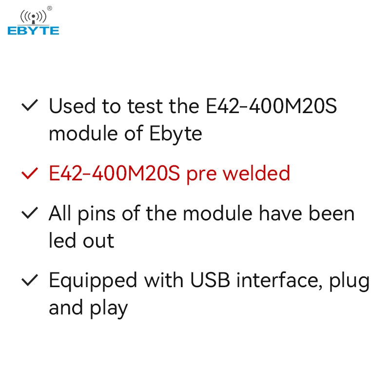 EBYTE OEME42-400MBL-01 Wireless Module Small size Low power consumption 433MHz RF Transceiver HW3000 Chip