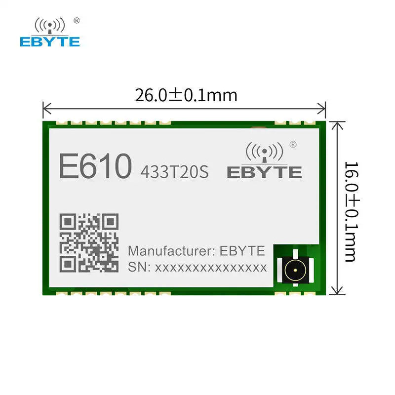 Ebyte E610-433T20S Unlimited high-speed continuous transmission Wireless data transmission module Wireless Serial Port Module