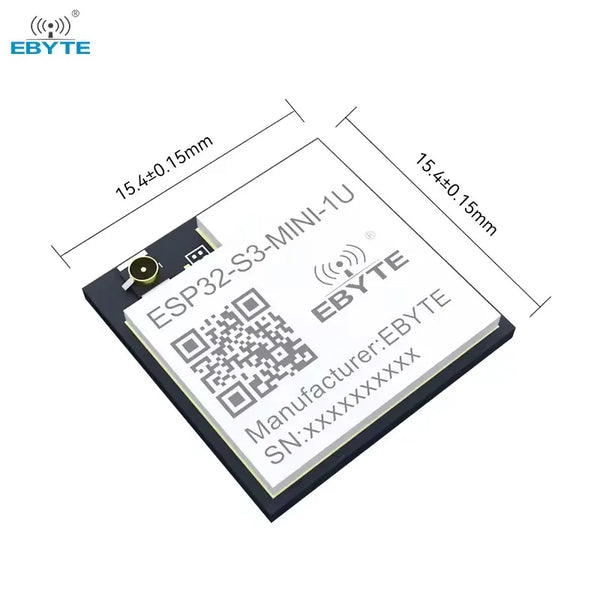 $0.00 Ebyte ESP32-S3-MINI-1U Preis Shopping espressif 200m Ble WiFi module Support protocol 802.11 b/g/n + BLE5 2.4GHz Dual-core Bluetooth esp32 wifi module