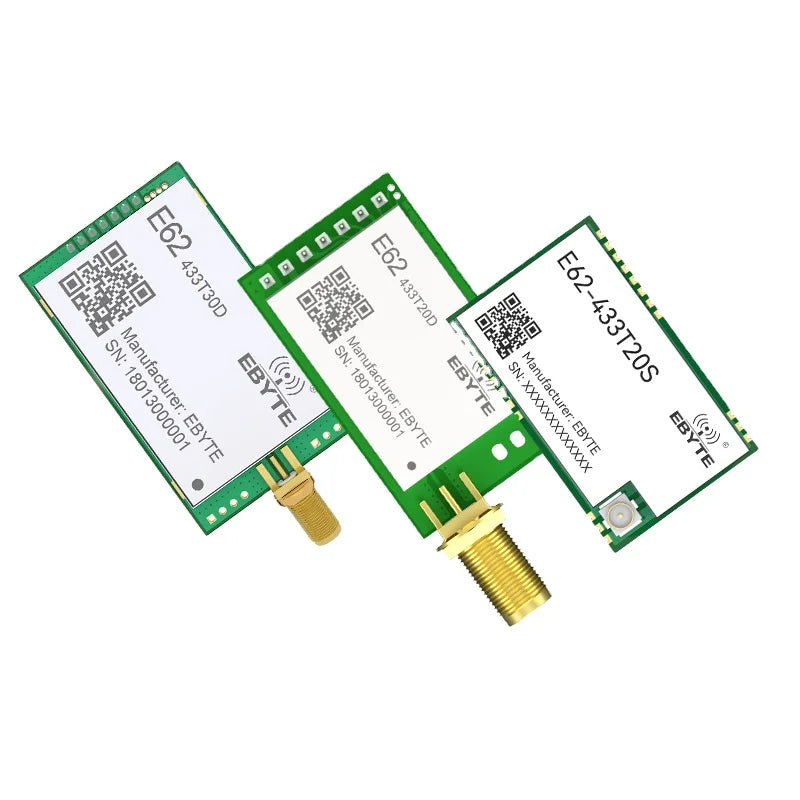 Ebyte E62 Series Full-duplex Automatic Frequency Hopping Wireless Module 433mhz 24ghz Wireless Rf Receiver Module 20/30dBm 1/3km