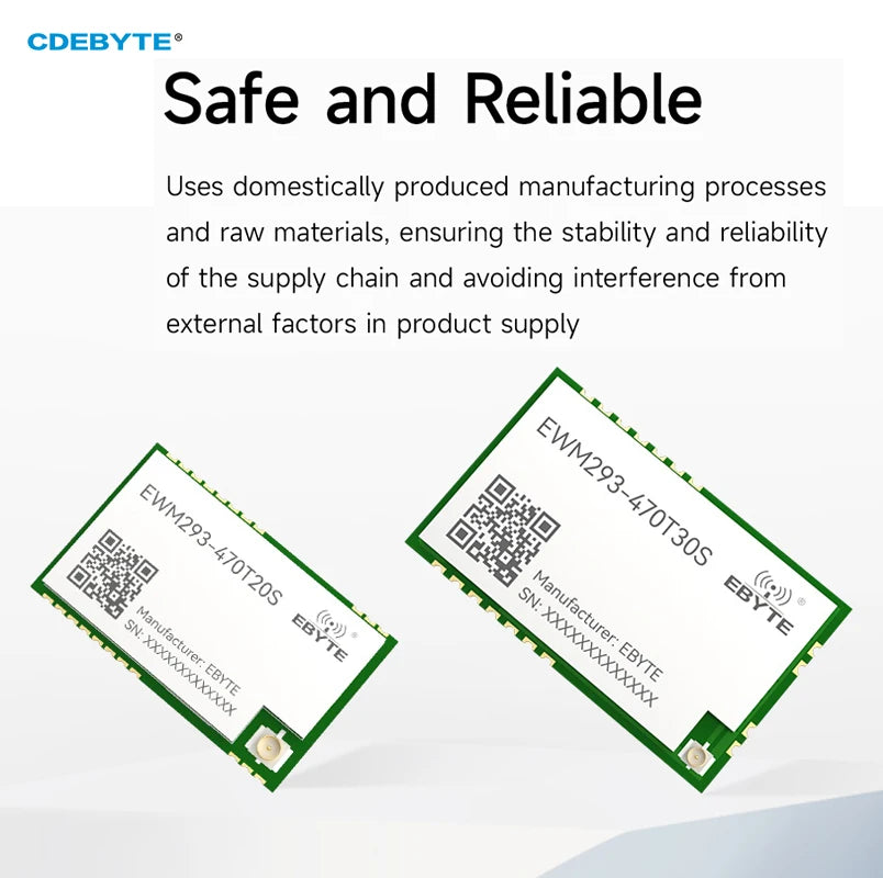 Ebyte EWM293-470T20S 5km 20dBm Domestic TurMass Technology 433MHz Serial Port Module UART LPWAN Long-distance Transmission Module