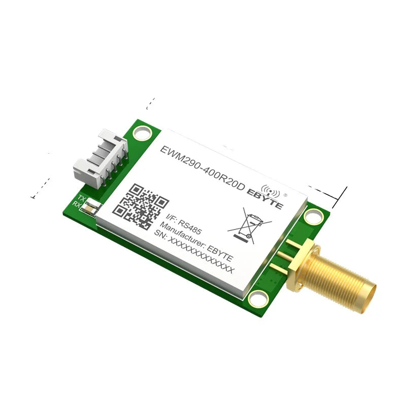 $0.1 Buy 2 ( All models Limit 2)! Ebyte EWM290-400R20D Automatic relay networking Spread Spectrum Technology 5km 20dBm RS485 Interface 433MHz lora Wireless Module