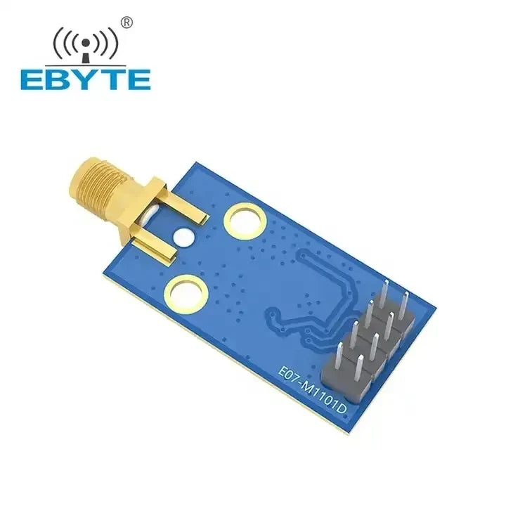 $0.00 Ebyte Buy E07-M1101D-SMA TI Precio Online CC1101 chip 10dBm Wireless Wake-up RF Transmitter Receiver Module 433MHz SPI RF wireless module