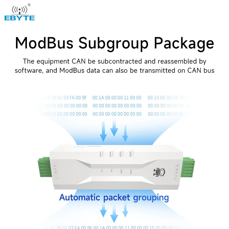 EBYTE OEM/ODM ECAN-101 Rs485 To Canbus Converter Serial Canbus Module Controller Can Switch BUS protocol converter