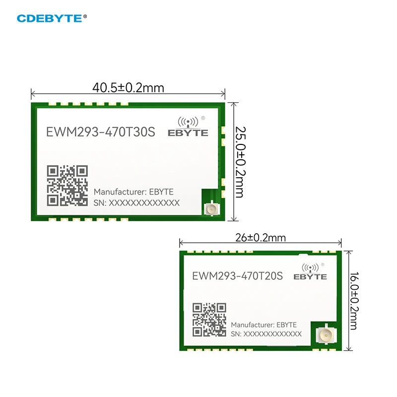 Ebyte EWM293-470T20S 5km 20dBm Domestic TurMass Technology 433MHz Serial Port Module UART LPWAN Long-distance Transmission Module