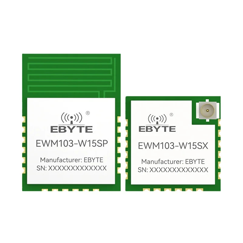 0.1$ Free Sample(Limit 2 pcs per person) Ebyte ODM 20dBm High Cost Performance MINI Size 2.4GHz BLE5.1 WiFi+BLE Dual Mode Wireless Module WiFi Module test Kit