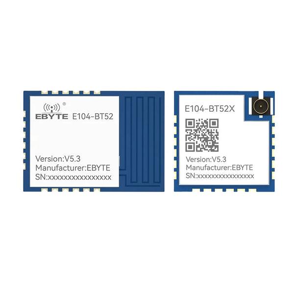 0.1$ Free Sample(Limit 2 pcs per person of all sample models)Ebyte E104-BT52 Series BLE to Serial Port Module 2.4GHz BLE5.3/5.0 DA14531 DA14535 Wireless Transparent Transmission BLE Module