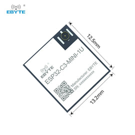 EBYTE OEM ODM ESP32-C3-MINI-1U Factory hot sale ESP32 Dual Core MCU Low power consumption and small size WiFi wireless module