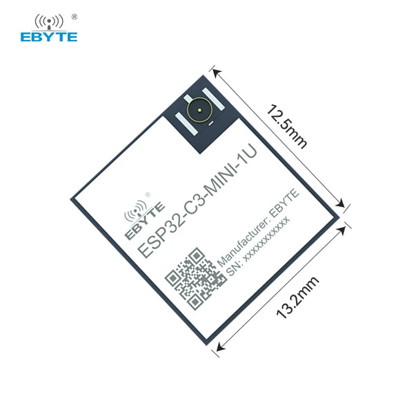 $0.00 Buy Ebyte OEM ODM ESP32-C3-MINI-1U Costo Price espressif Factory hot sale ESP32 Dual Core MCU Low power consumption and small size ESP 32 Module Price