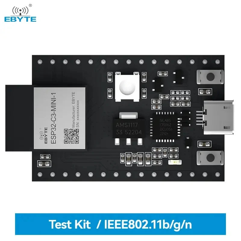 EBYTE OEM ODM ESP32-C3-MINI-1-TB cheap Small size USB interface WiFi modules 2.4~2.5GHz ESP32-C3 esp32 kit