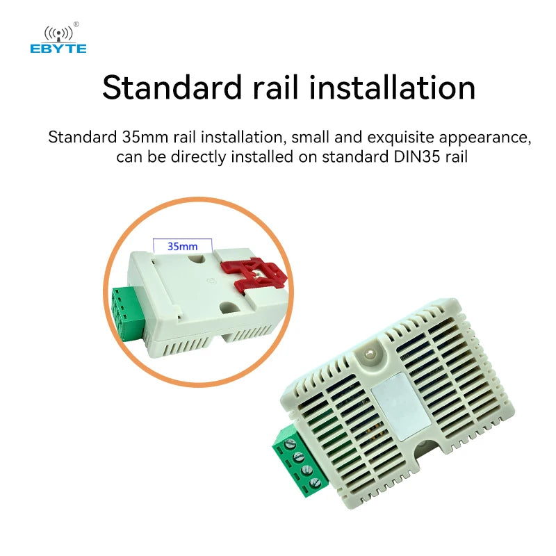 EBYTE SM-HT-N01-8 high quality RS485 temperature humidity transmitter resistive modbus rtu temperature sensor