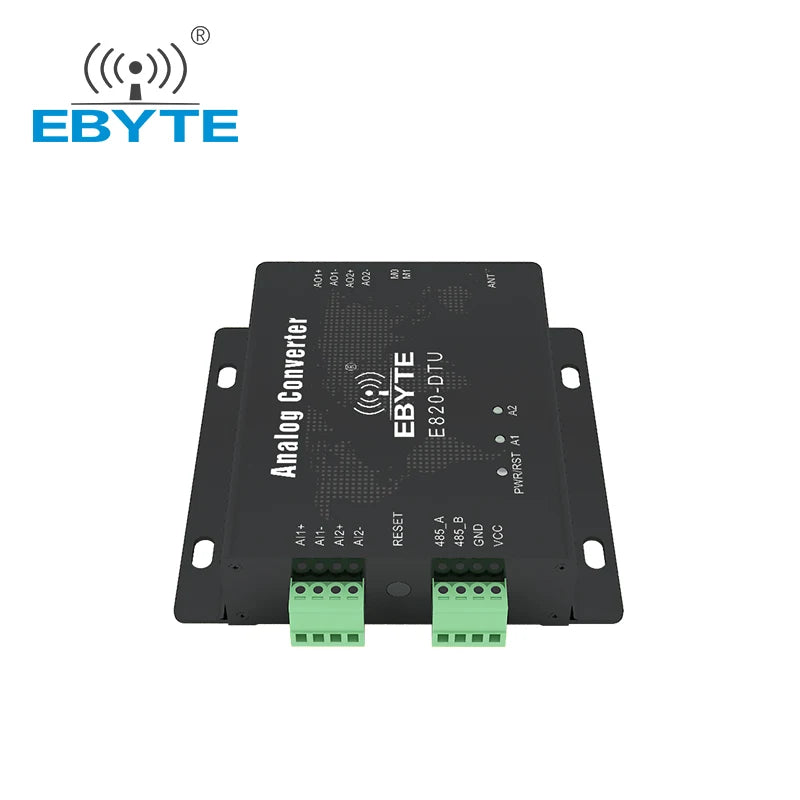 E820-DTU(2I2-433L)-V8 4-20 mA Wireless Transmitter to 433mhz Radio RTU Analog Data Acquisition Device