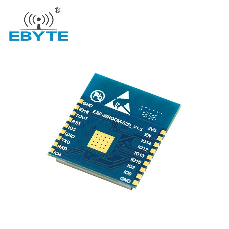 $0.00 Ebyte ESP-WROOM-02D Costo Price espressif esp32 buy 300m Supported protocols 802.11 b/g/n 20dBm 2.4GHz ESP8266 chip wireless WIFI module