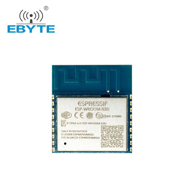 $0.00 Ebyte ESP-WROOM-02D Costo Price espressif esp32 buy 300m Supported protocols 802.11 b/g/n 20dBm 2.4GHz ESP8266 chip wireless WIFI module