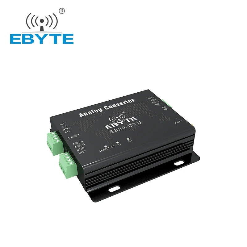 E820-DTU(2I2-433L)-V8 4-20 mA Wireless Transmitter to 433mhz Radio RTU Analog Data Acquisition Device