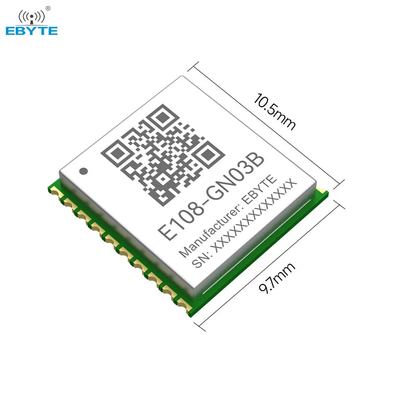 Ebyte E108-GN03B UART AT6668B Chip HIgh-performance Positioning and Navigation Module BDS Single Beidou Positioning Module