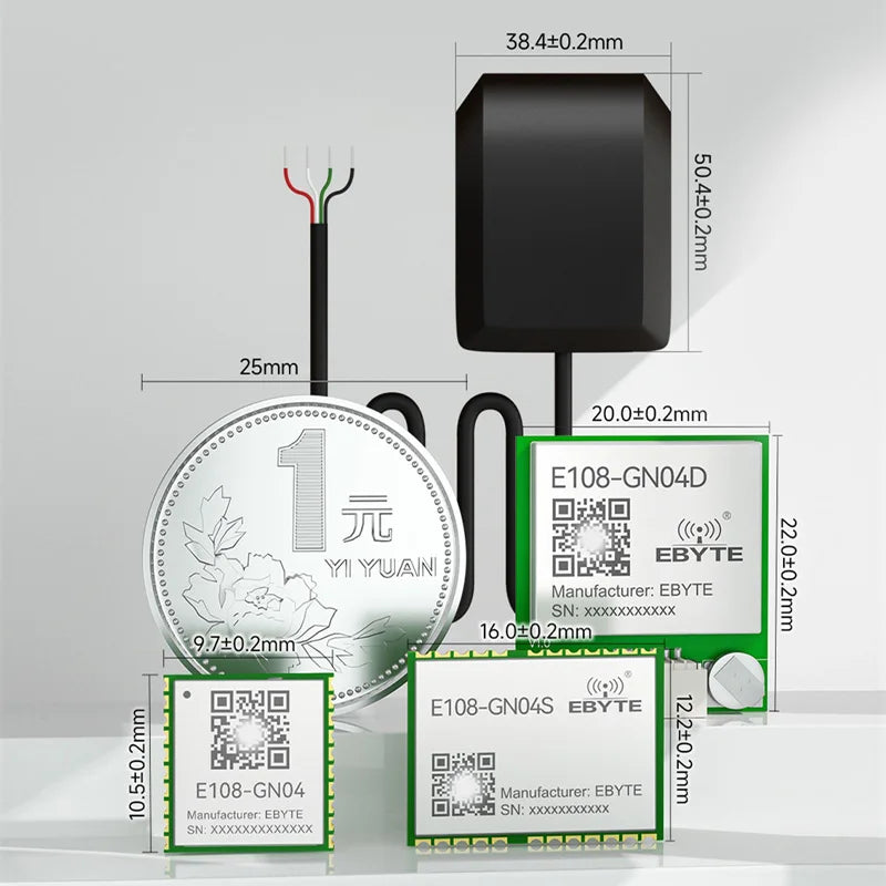Ebyte E108-GN04 Series Support BDS/GPS/GLONASS/GALILEO GNSS Multi Mode Satellite Positioning and Navigation Module Test Suite
