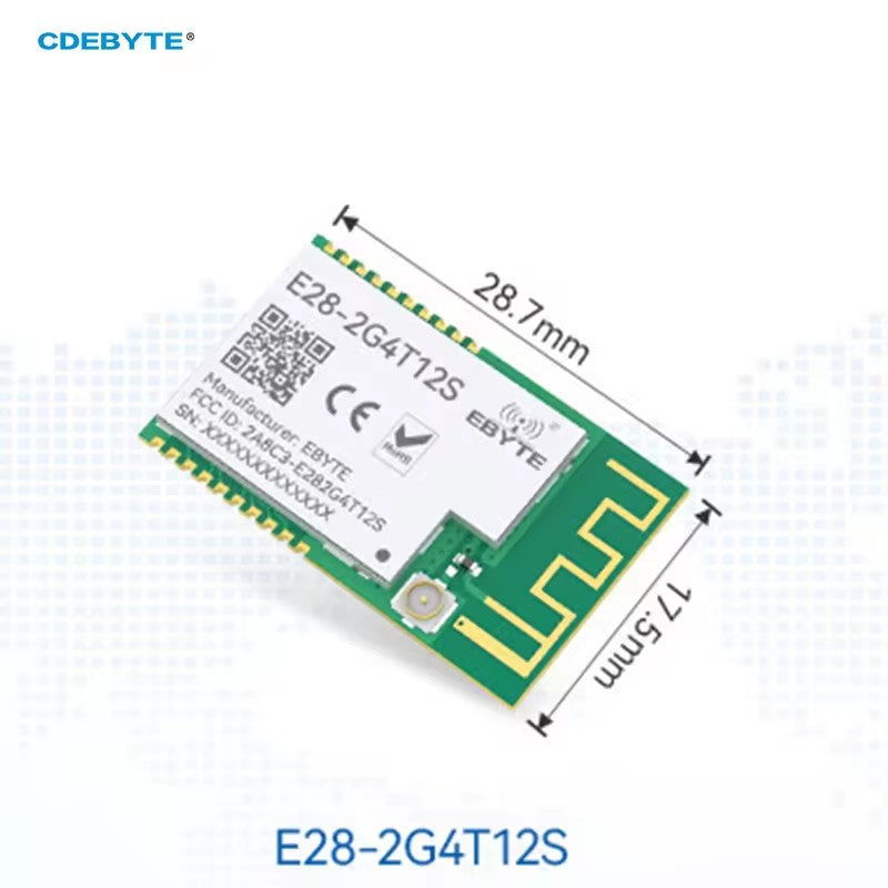 EBYTE  E28-2G4T12S Sx1281 Lora Wireless Module 2.4Ghz Transmitter Receiver Rf Module 12.5Dbm 3.0Km Low System Cost For Home Automation
