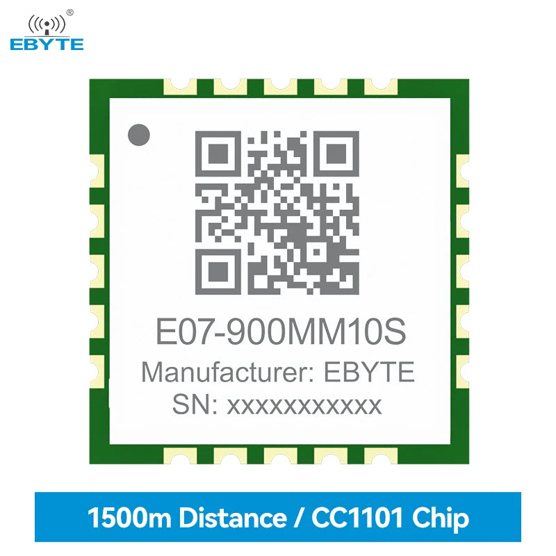 Ebyte E07-900MM10S TI CC1101 chip Wireless Transmitter Module 10dBm Cheap Rf Module 1.5km 855-925MHz rf module