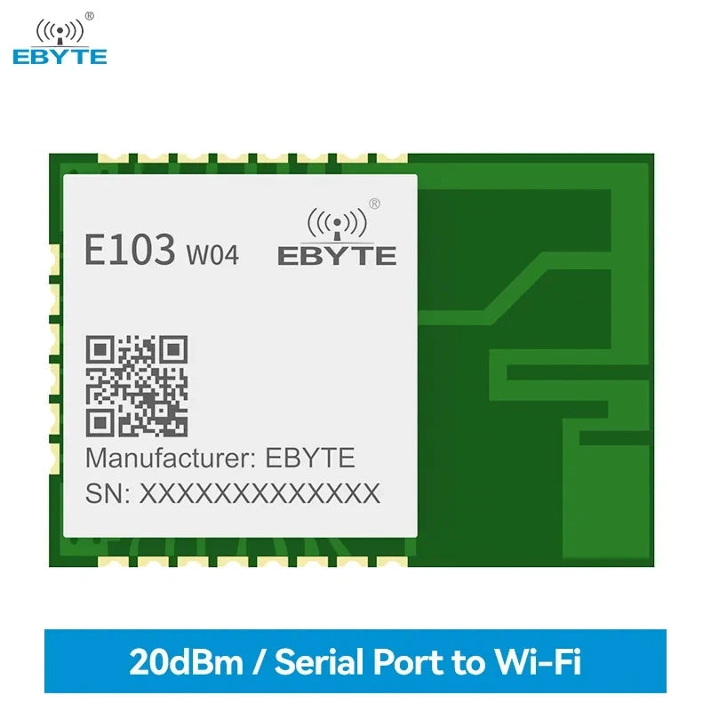 EBYTE OEM ODM E103-W04 20dBm Support custom development Serial port to wifi module for iot