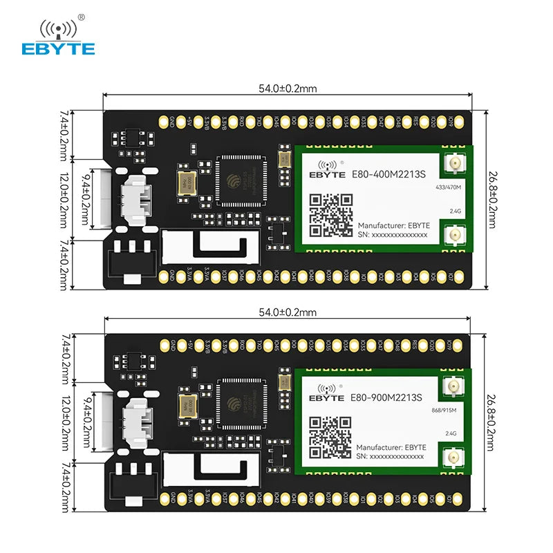 Ebyte EoRa-HUB-900TB 915MHz MCU System-on-chip LoRaWAN One-Channel Hub ESP32-S3+LR1121 Dual-band LoRa Module Development Boards