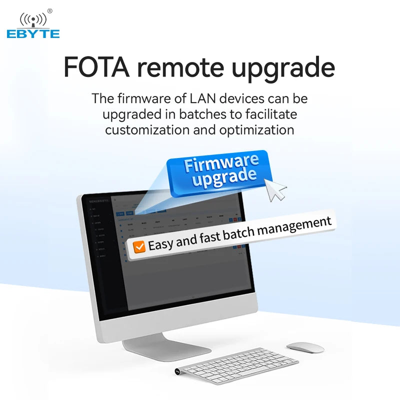 EBYTE NE2-T1 single serial port server module TTL serial port to Ethernet module communication modbus industrial grade