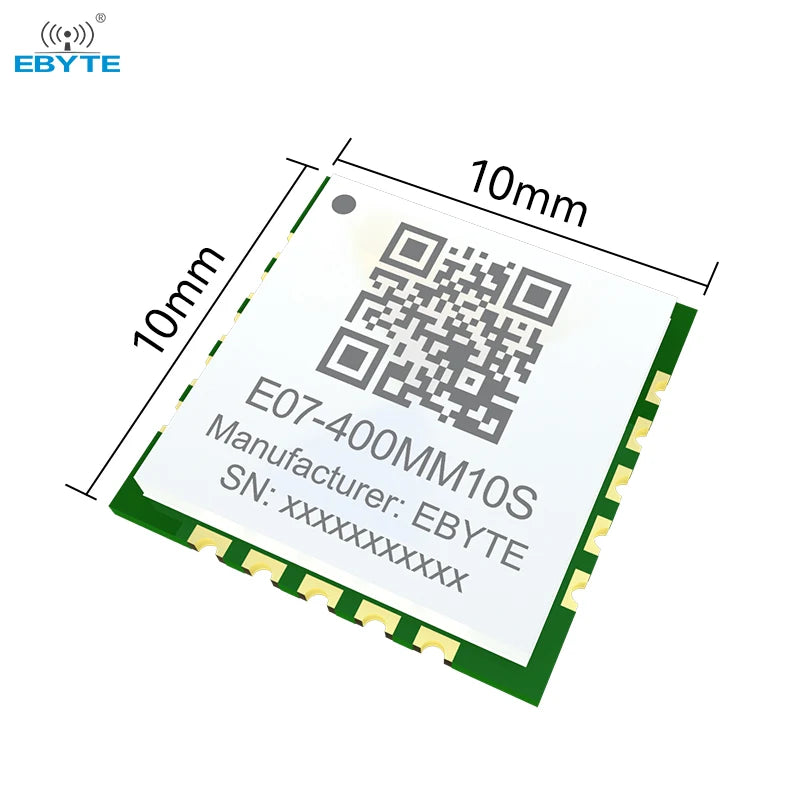 Ebyte E07-400MM10S TI CC1101 chip SMD 1.5km 10dBm TI CC1101 chip 410-450MHz Rf Transmitter And Receiver Module