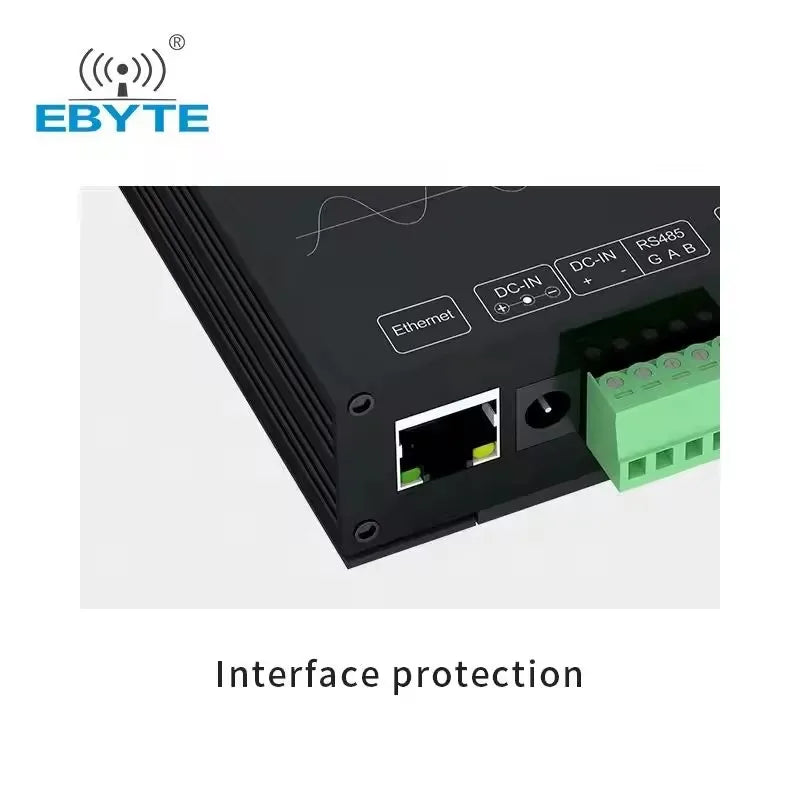 RS485 Ethernet Converter 4-channel DAQ Modbus TCP RTU – Ebyte Official ...