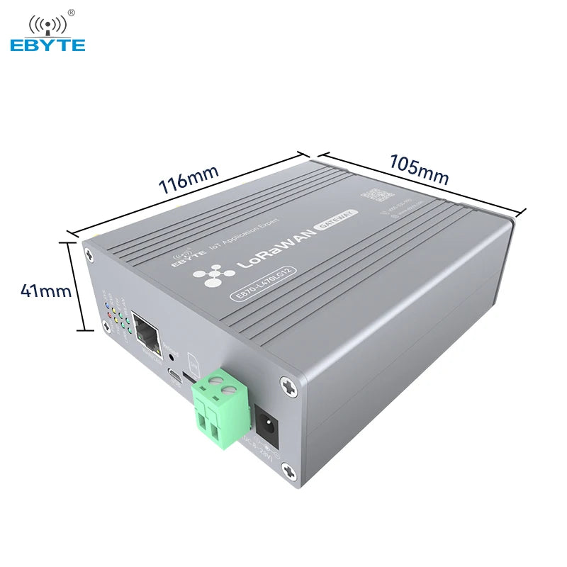 EBYTE E870-L915LG12  factory cheap price SX1302 27dBm 3km Half Duplex LoRaWAN Gateway lorawan wireless gateway