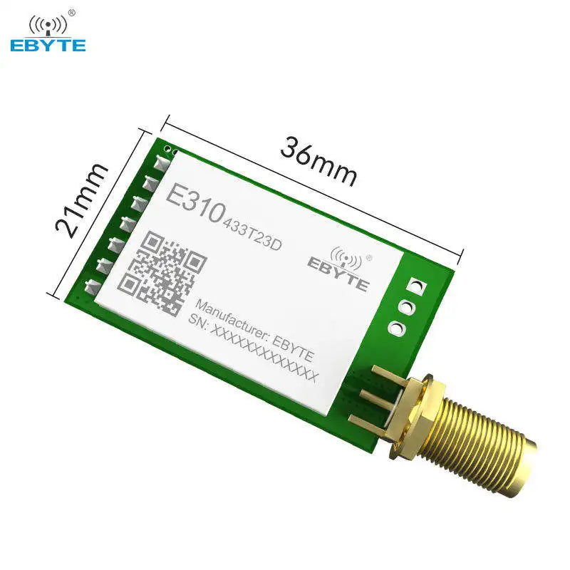 Ebyte OEM ODM E310-433T23D  Hot sale AX5045 23dBm relay forwarding Narrowband transmission wireless module