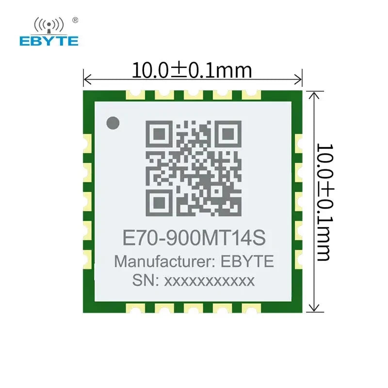 Ebyte E70-900MT14S TI CC1310 chip solution Air arousal  Ultra-low receiving current support for the ModBus protocol