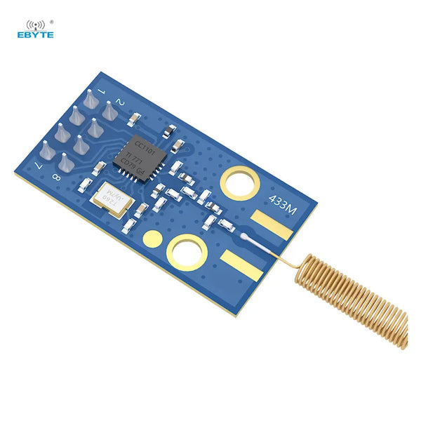 Ebyte E07-M1101D-TH TI CC1101 chip Low power consumption Industrial Grade smart Hotel 10dBm 433MHz SPI RF wireless module