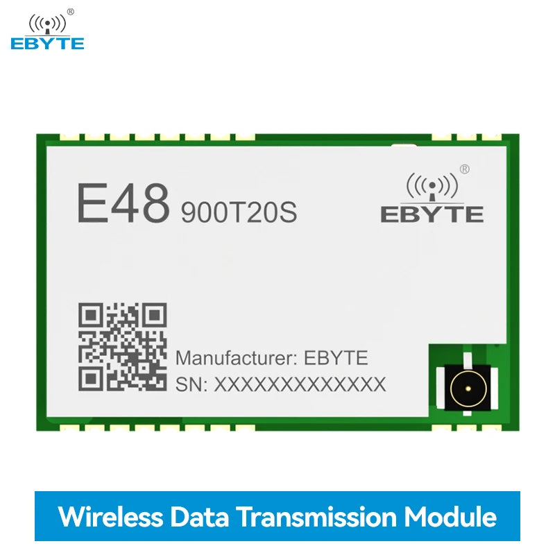 EBYTE ODM E48-900T20S 3.5km 20dBm TTL Level output Automatic frequency hopping 915mhz 868mhz Wireless data transmission module