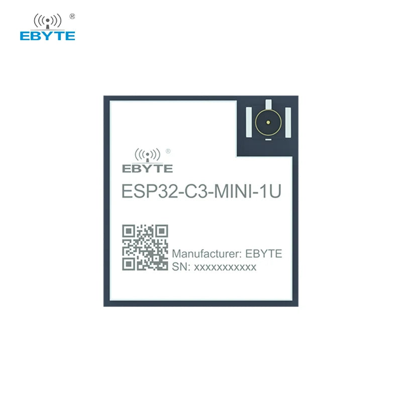 EBYTE OEM ODM ESP32-C3-MINI-1U Factory hot sale ESP32 Dual Core MCU Low power consumption and small size WiFi wireless module