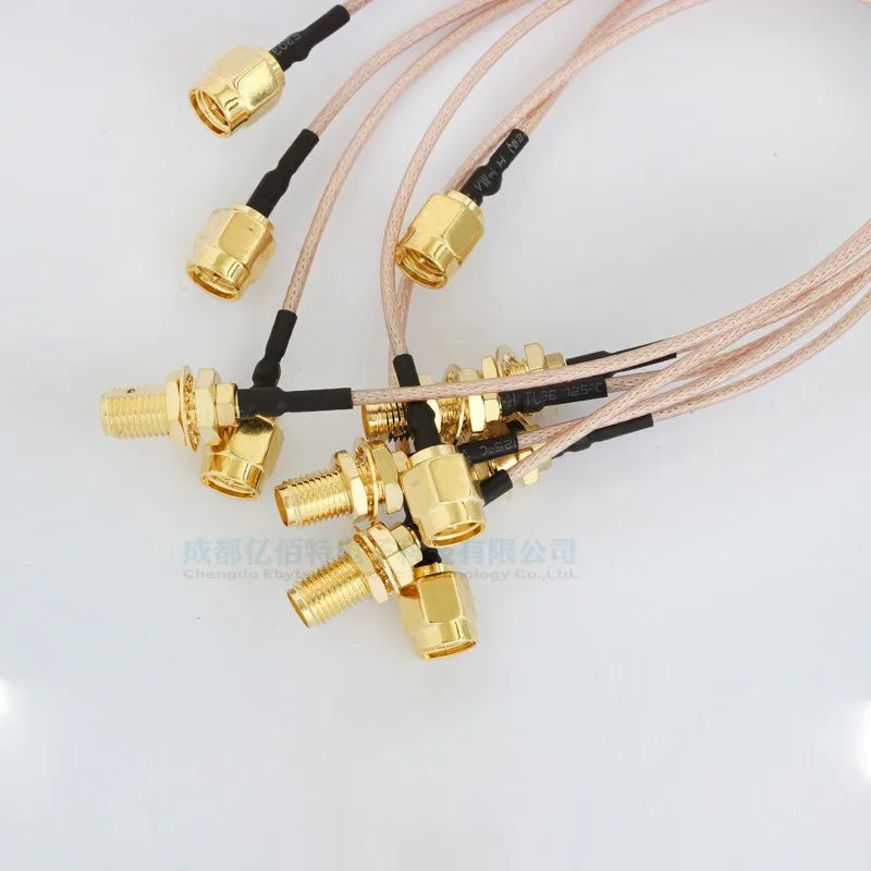 Ebyte cheap Wifi Antenna Extension Cable Line 20cm XC-SJ316SK-20 S M A Male To S M A Female Cable Connector