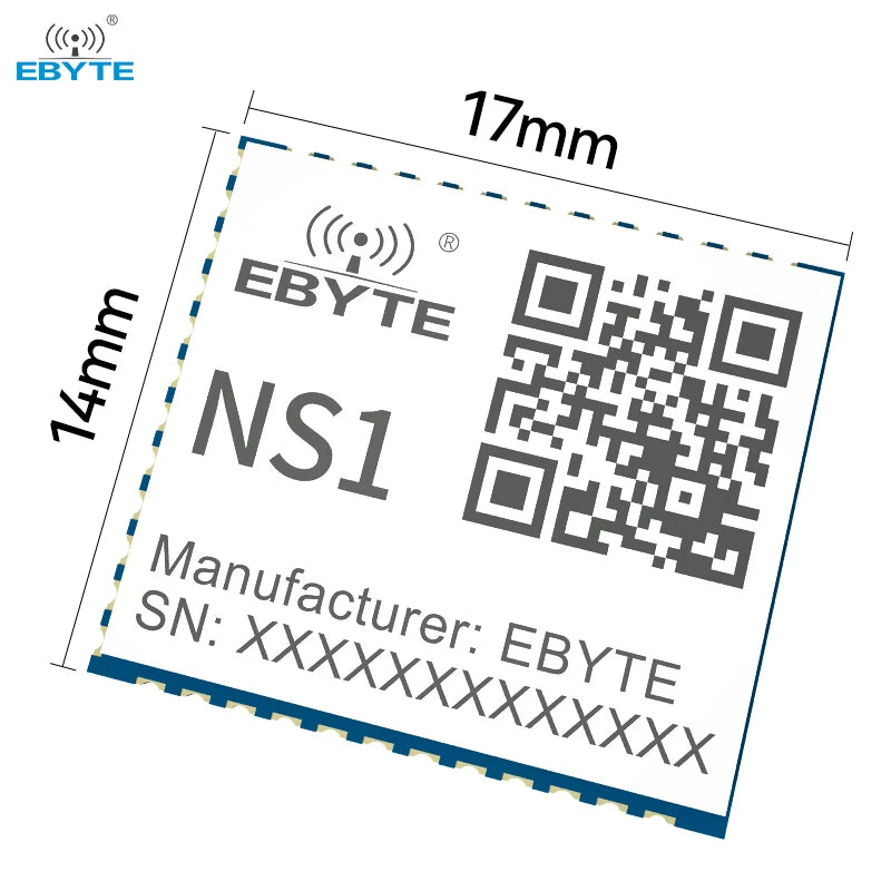 Ebyte OEM ODM In-house factory production NS1 RJ45 and TTL data transmission TCP/UDP IPv4 serial to ethernet module