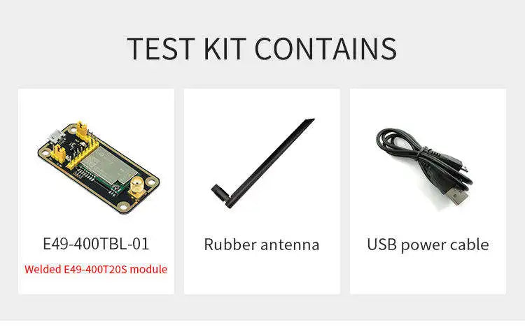 E49-400TBL-01 Low consumption 433mhz wireless rf module GFSK USB to TTL Serial port test board for E49-400T20S