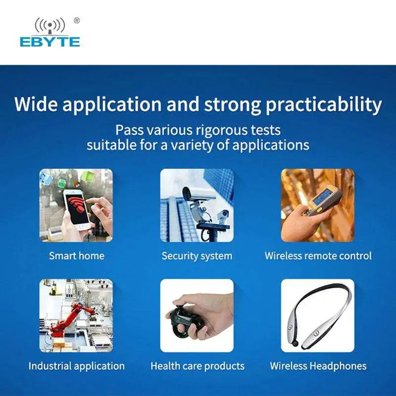 EBYTE E01C-2G4M27SX 27dBm 2.4G wireless transmitter and receiver Si24R1 Ci24R1 compatible with nRF24L01 module SPI interface