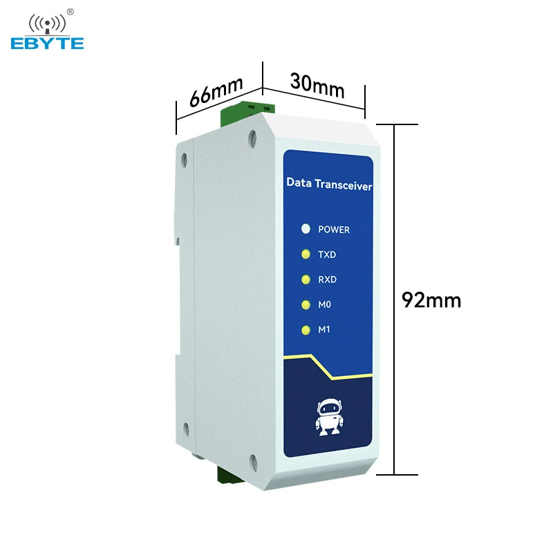 Ebyte NE2-D11A Single Serial Port Server TCP/UDP/MQTT/HTTP Multiple Modbus gateway modes S485 to Ethernet Serial Server