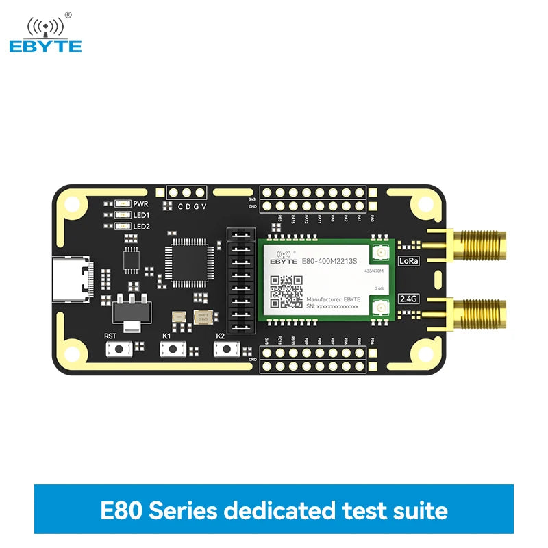 Ebyte E80-400MBL-01 USB LR1121 chip Sub-GHz 2.4GHz Satellite S-band LoRa wireless module development board evaluation Kit