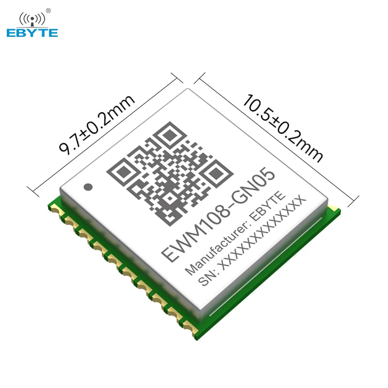 Ebyte EWM108-GN05 Sub-meter high-precision positioning GPS BeiDou Satellite GNSS Dual-frequency positioning wireless module